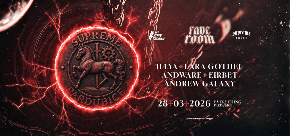 SUPREME RAVE ROOM - Pardubice 2026