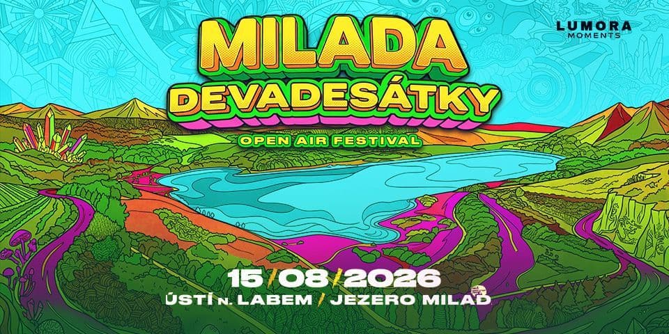 DEVADESÁTKY OPEN AIR - JEZERO MILADA 2026