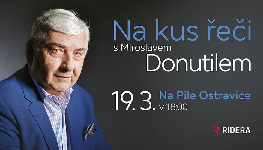 Na kus řeči s Miroslavem Donutilem 2026